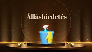 Álláshirdetés – 1 fő kisegítő dolgozó (takarító)