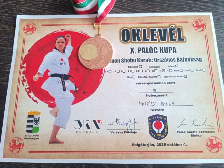 Karate sikerek a X. Palóc Kupán