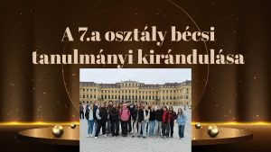 A 7.a osztály bécsi tanulmányi kirándulása