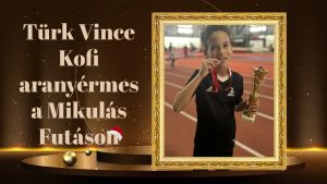 Türk Vince Kofi aranyérmes a Nyíregyházi Mikulás Futáson