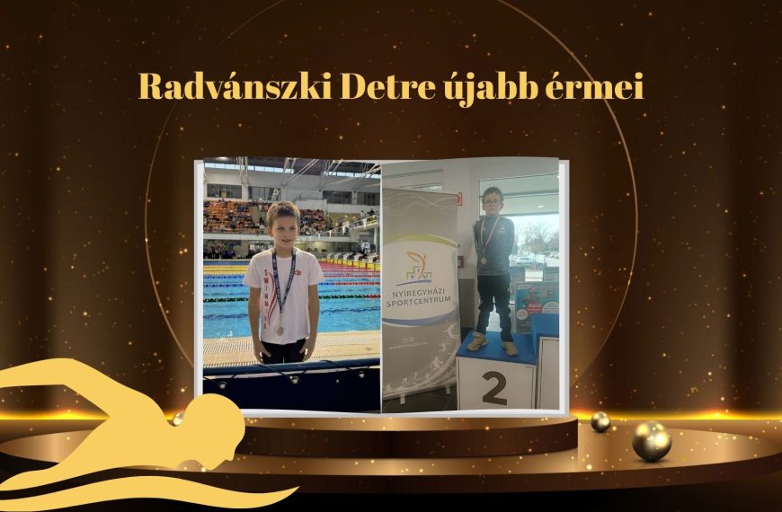 Szép sikerek Debrecenben – Radvánszki Detre újabb érmei