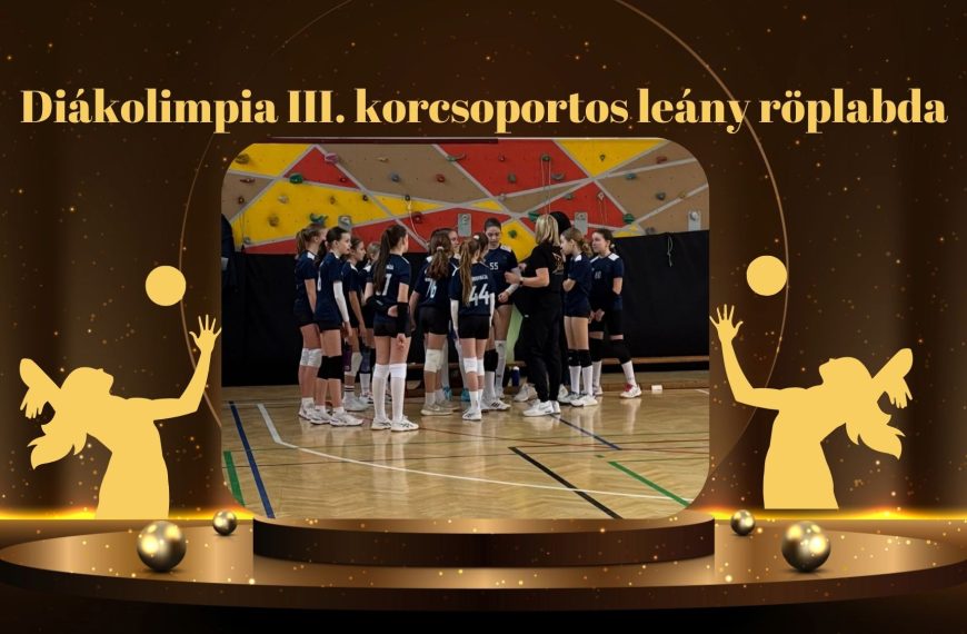 Diákolimpia III. korcsoportos leány röplabda