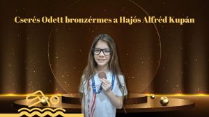 Cserés Odett bronzérmes a Hajós Alfréd Kupán