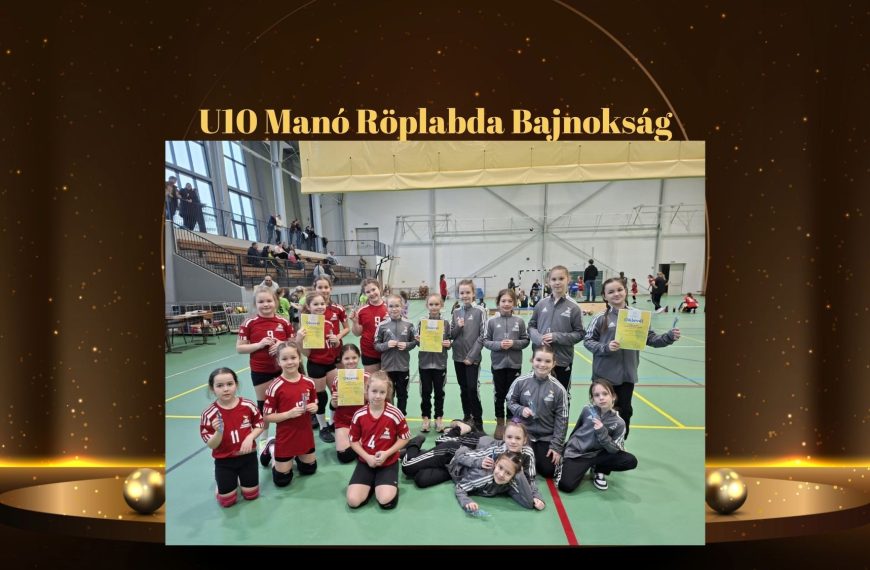 U10 Manó Röplabda Bajnokság – Szép sikerek Nyírbátorban