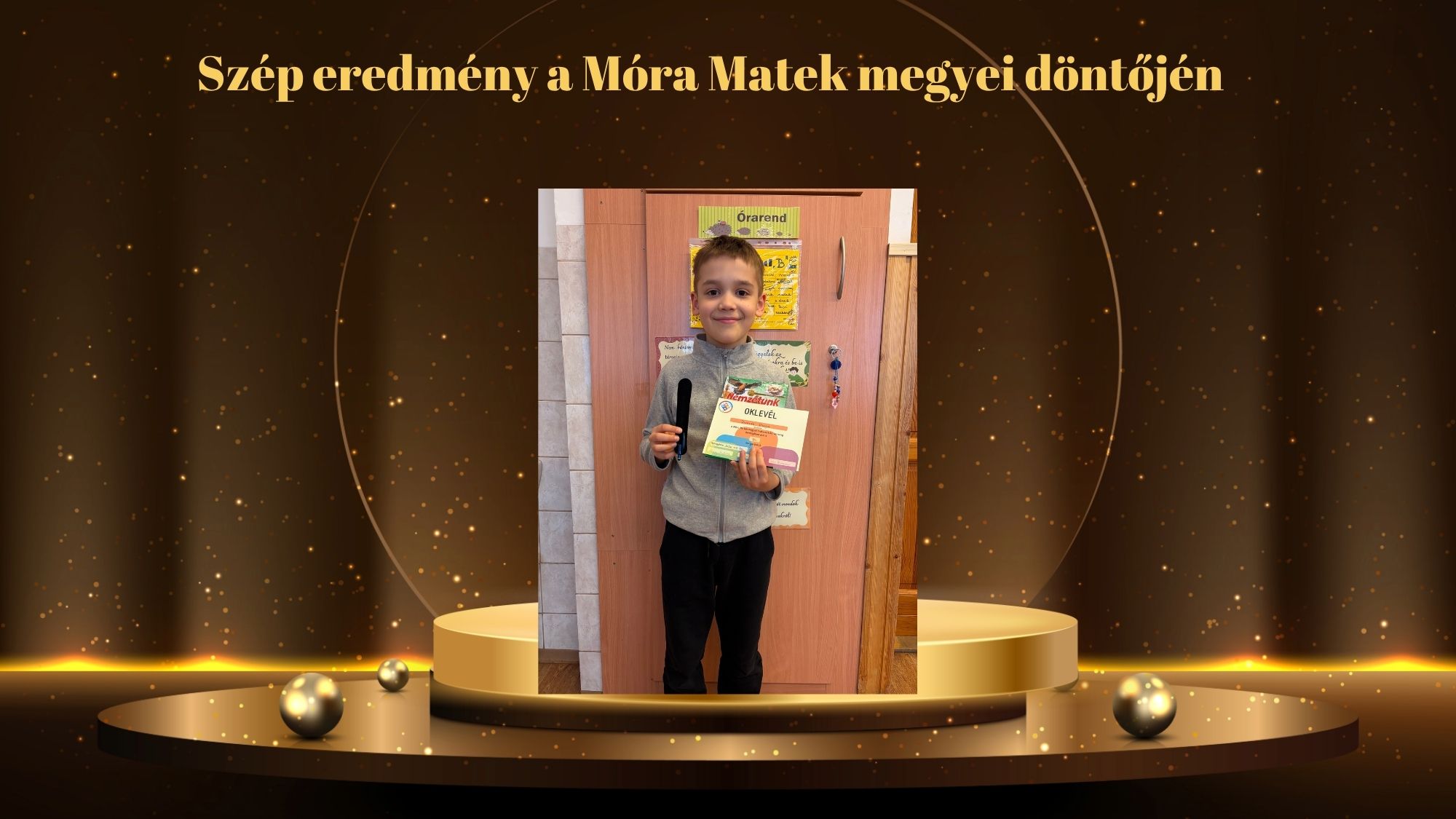 Szép eredmény a Móra Matek megyei döntőjén
