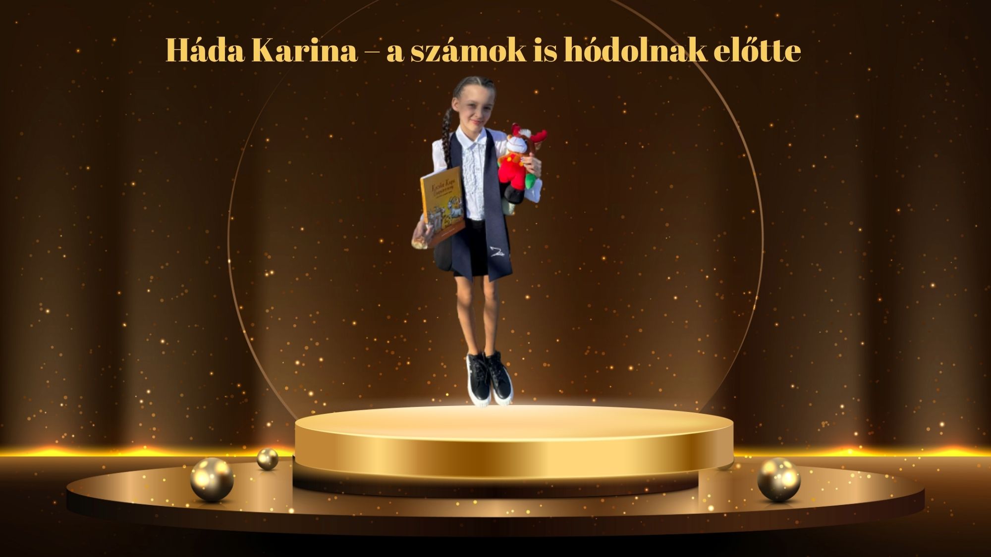 Háda Karina – a számok is hódolnak előtte