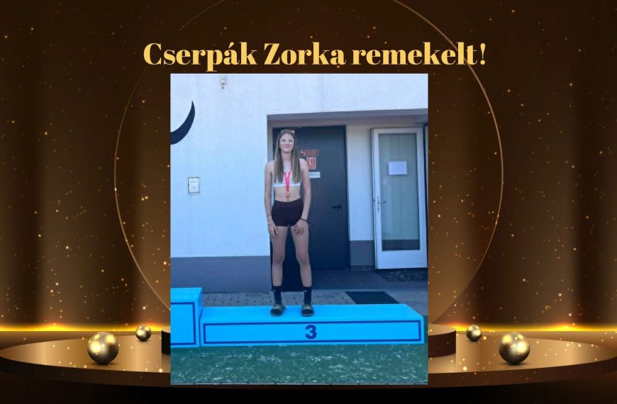 Cserpák Zorka remekelt!