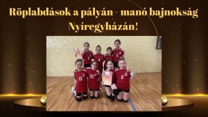 Röplabdások a pályán – manó bajnokság Nyíregyházán!