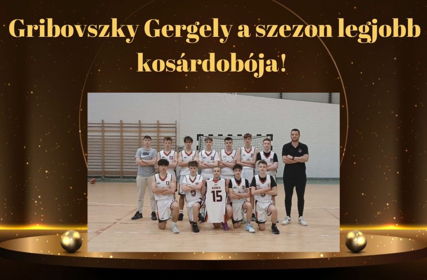 Vegyes hétvége a NYíKSE pályáin – Gribovszky Gergely a szezon legjobb kosárdobója!