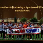 Fantasztikus teljesítmény a Spartacus U12 bajnoki mérkőzésein!