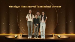 Szép eredmények az Országos Honismereti Tanulmányi Versenyen!