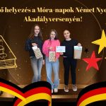 Első helyezés a Móra-napok Német Nyelvi Akadályversenyén!
