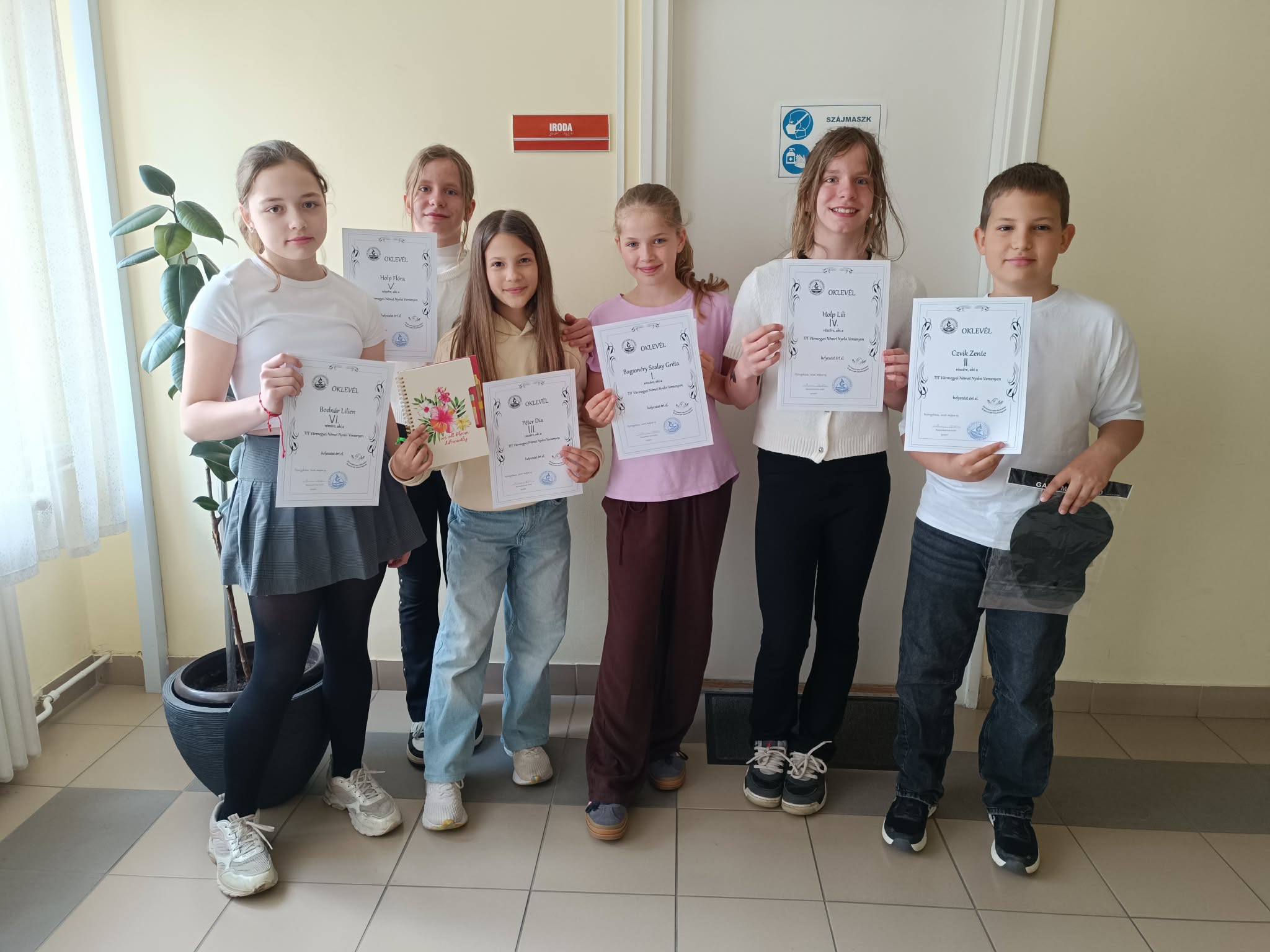 4. évfolyamos csoportfotó