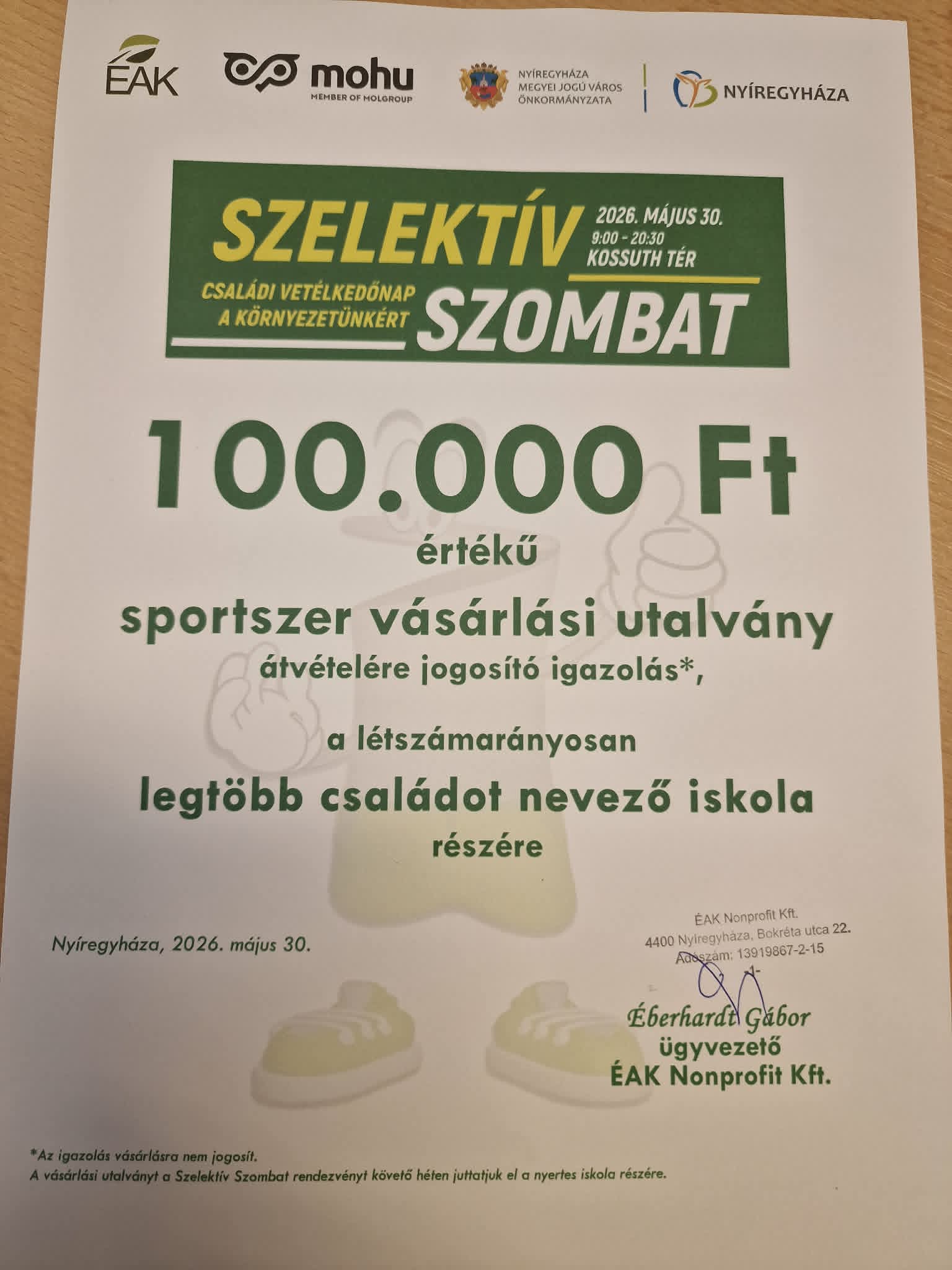 Újra nyert a zelkes közösség