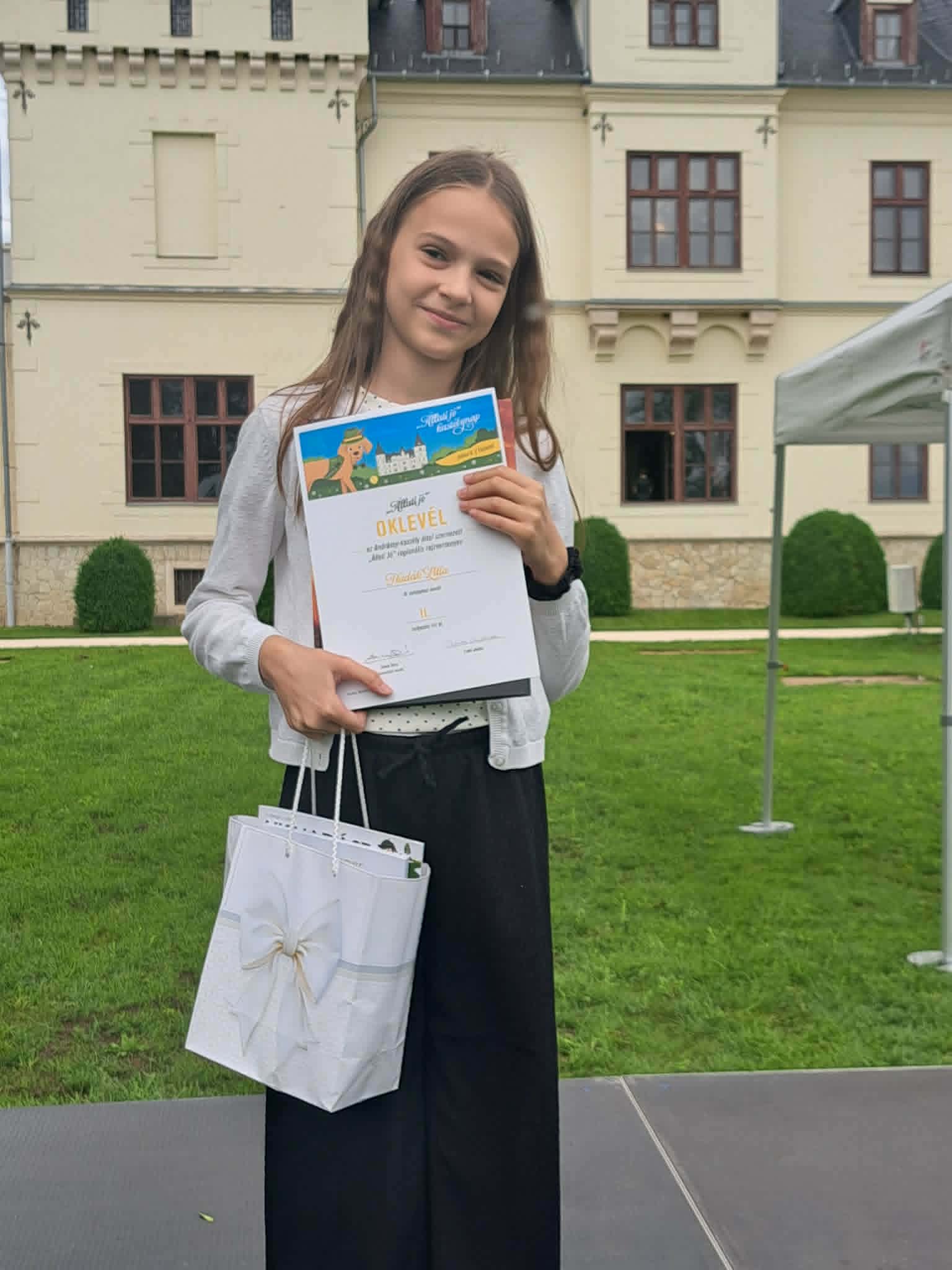 Lilla a helyszínen