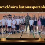 Ismét katonasportolók tartottak rendkívüli testnevelésórát
