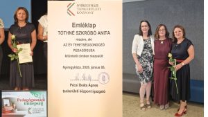 Az Év Tehetséggondozó Pedagógusa – Tóthné Szkróbó Anita kapta az elismerést!