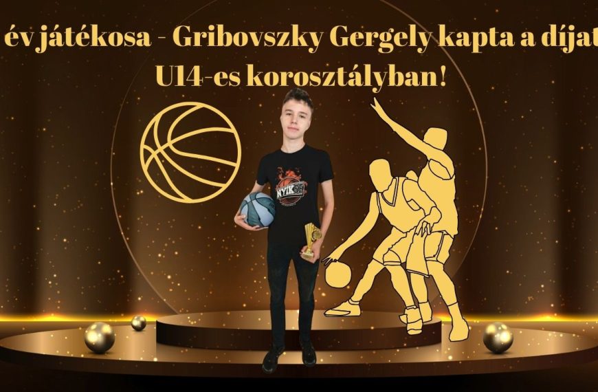 Az év játékosa Gribovszky Gergely