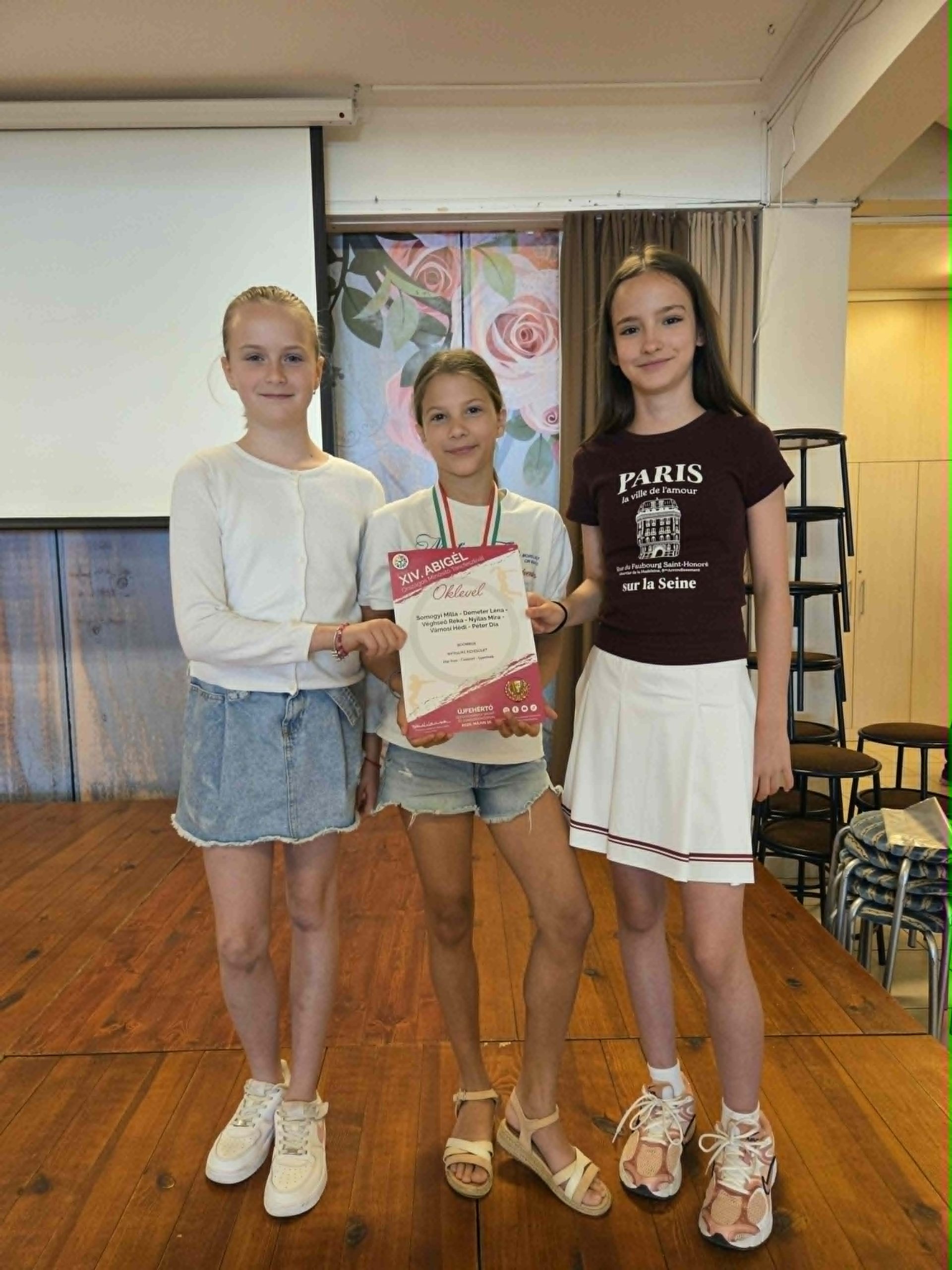 A csapat zelkes tagjai
