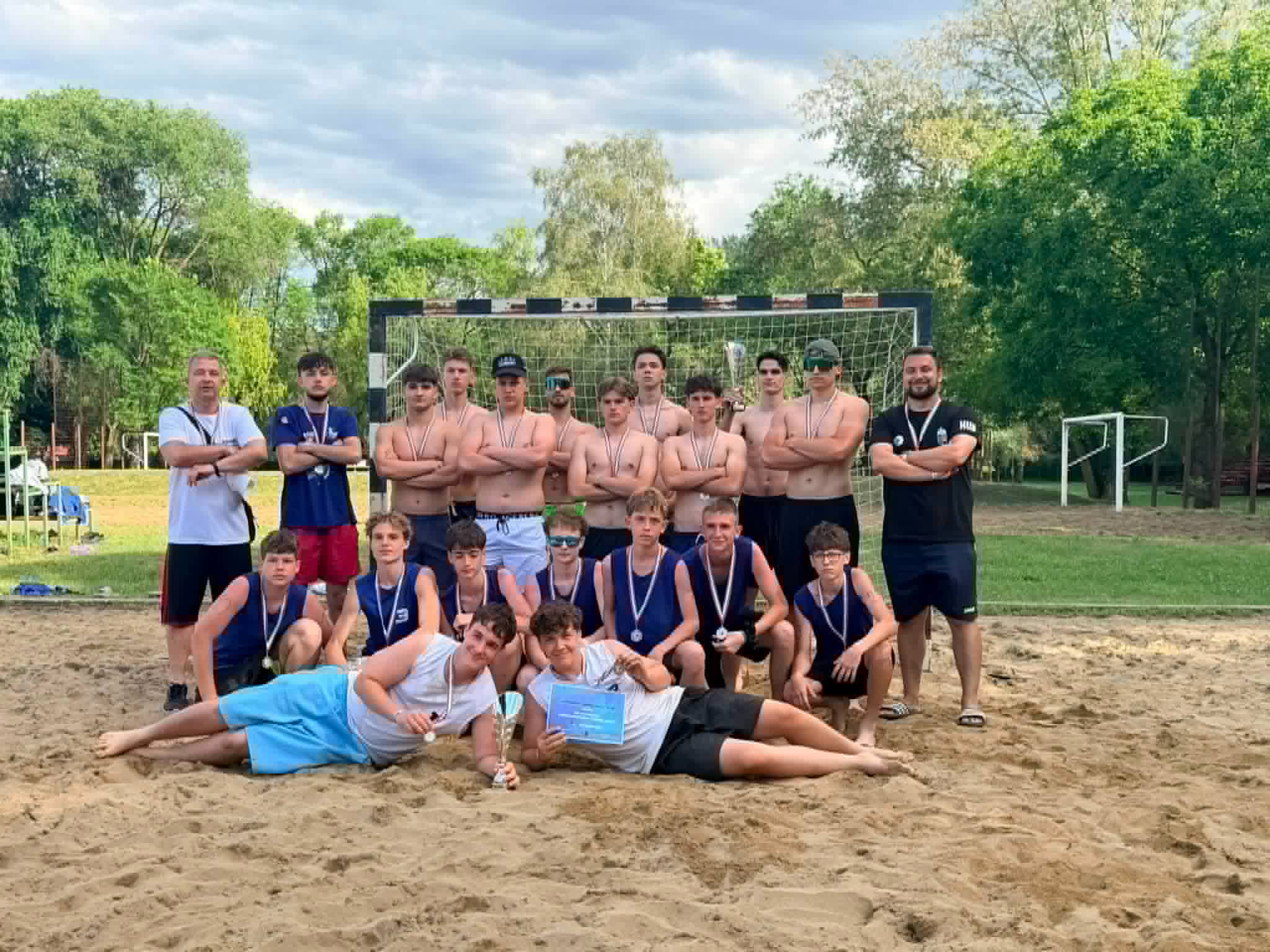 A csapat a VII. HUN-BEACH strandkézilabda tornán