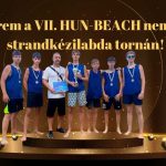 Ezüstérem a VII. HUN-BEACH nemzetközi strandkézilabda tornán!