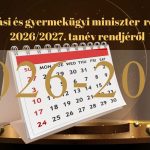 A 2026/2027-es tanév rendje – minden fontos dátum egy helyen