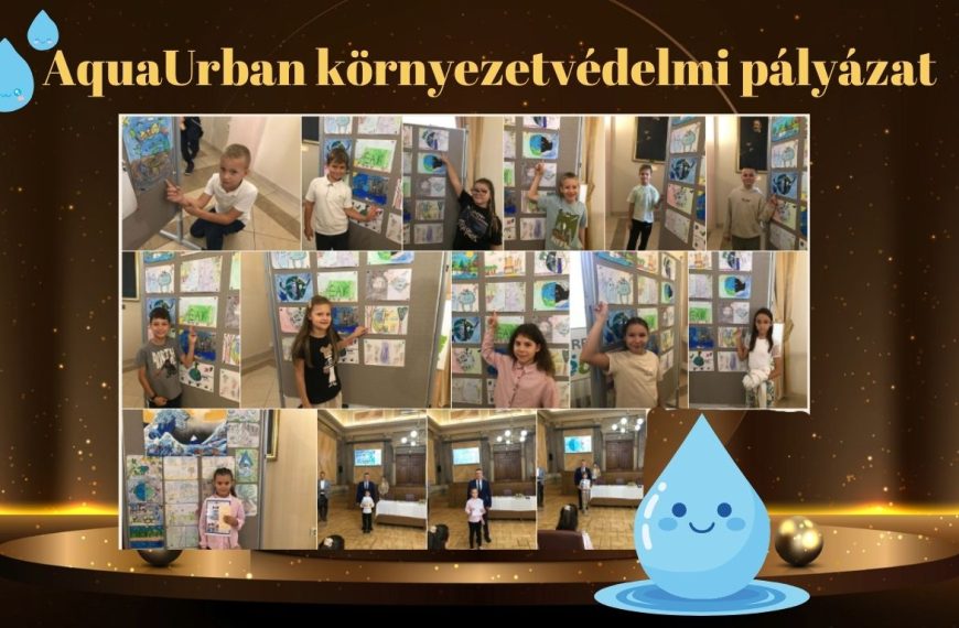 Környezetvédelmi pályázat – Rajzokkal a víz fontosságáért