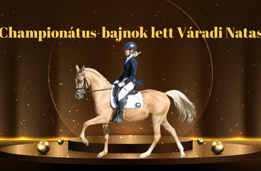 Championátus-bajnok lett Váradi Natasa – négy versenyszám, négy első hely!